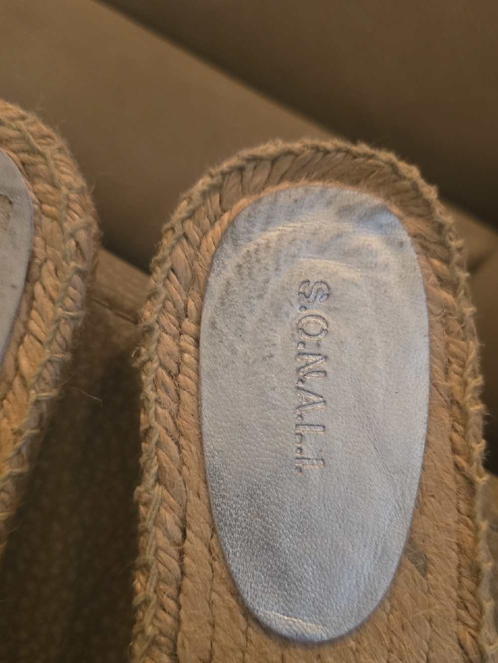 Sonia Kashuk Silver Knotted Espadrille Slide Mules - Picture 3 of 7